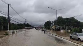 Severe Floods Hit Homes In Northeast Thailand