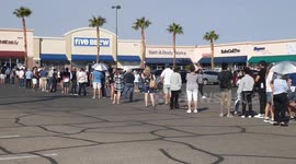 Long lines appear in Nevada for early voting
