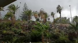 Spain: Storm Barbara Approaches Canary Islands With Strong Wind