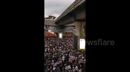 Thailand: Thousands Of Protesters March Toward Palace In Bangkok