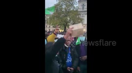 UK: EndSARS Protest Against Nigeria Police Brutality Held In London