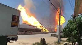 3 dead and 20 injured in gas explosion at factory in Thailand