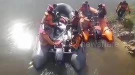 Hunt for crocodile that killed fisherman in Indonesia