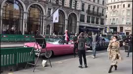 Fake Donald trump spotted in regent street