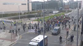 11 protesters arrested at anti-lockdown march in Dublin