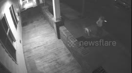 Door missing juvenile prank