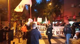 Manifestación no a la represión en los barrios obreros menos policía y más sanidad