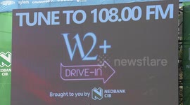 W12 hosts drive-in water sustainability conference in Cape Town