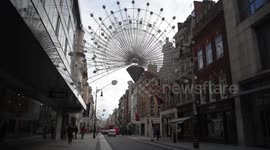 Christmas Lights Already Up In Regents Street