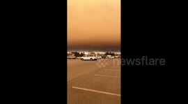 US: Colorado Sky Turns Orange Due To Multiple Wildfires 2