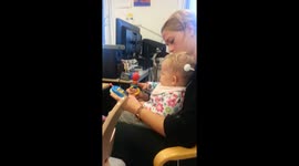 Moment toddler born deaf hears her parents for the first time