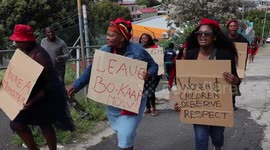 EFF protests outside Bo Kaap homes of alleged molesters
