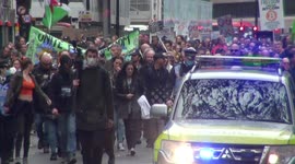 Thousands marched against Coronavirus restrictions in London