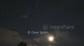 Starlink 14 skytrain over Colorado Oct 24 2020