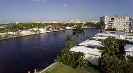 Ft. Lauderdale, Florida Intracoastal Drone