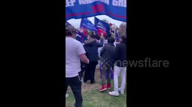 US: Pro-Trump Supporters Rally In New York Ahead Of Presidential Election 2