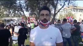 Armenian community protest for recognition of Artsakh’s independence