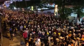 Thailand: Anti-Gov’t Protesters March To German Embassy To Submit Petition