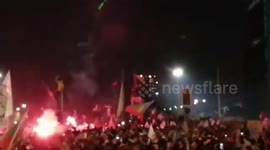 Chile: People Celebrate In Santiago As Voters Back Rewriting Of Constitution 2
