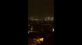 Amazing UFO Activity Shot from Hotel Room