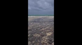 High winds batter Mexican coast ahead of Hurricane Zeta