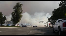Irvine residents evacuate as Silverado Fire continues to grow