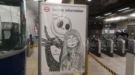 The Nightmare Before Christmas Art On The Underground