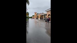 A long wait to vote on the opening day of Florida's early voting