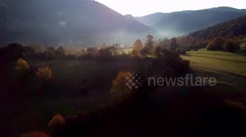 Mountains in Autumn