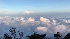 do you see what happen at mountain when morning comes ???