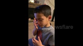 In heartwarming moment, 7-year-old boy cries over Dodgers' World Series win