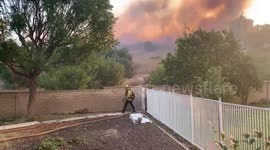 US: Blue Ridge Fire Burns Over 15,000 Acres Prompting Evacuation In California