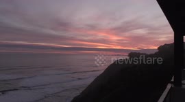 Sound of the Sea at Sunset - Brenton on Sea - Knysna , South Africa