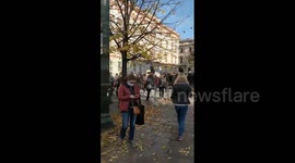 Thousands leave work and school to join nationwide protest against new abortion ban in Poland