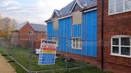 Demolition of Novichok flats in Amesbury begins