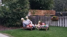 Halloween 2020: COVID quarantined with Netflix, beer pong & exercise