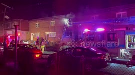 House Fire on the High Street, Camden, New Jersey