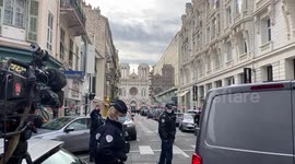 The city of Nice, France after the attack