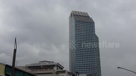 Typhoon Molave Brings Rain And Gloomy Skies To Thailand