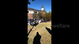 US: Voters Make Long Lines On Day 1 Of Early Voting In Oklahoma