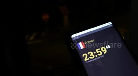 Meanwhile in France, at the precise moment lockdown 2.0 started