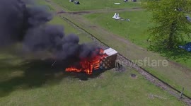 Violent eviction of massive squatters camp in Argentina