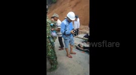 Massive landslide caused by typhoon Molave leaves 60 people dead or missing in Vietnam