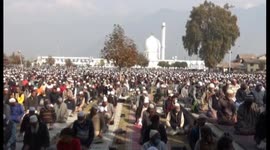 People in Srinagar, Kashmir celebrate Eid Milad-un-Nabi