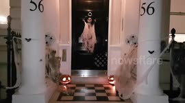 Ghoulish! Londoners celebrate Halloween with amazing displays