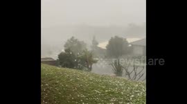 Australia: Halloween Hailstorm Pelts Queensland And Parts Of NSW With Large-Sized Hail 2