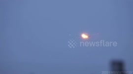 Wild Approach and Landing of this Ryanair as Storm Aiden batters Bristol Airport