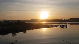 Old Replica Smugglers sloop on the plym Devon