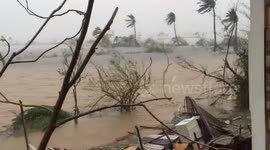 Super Typhoon Goni causes severe floods as it moves across the Philippines