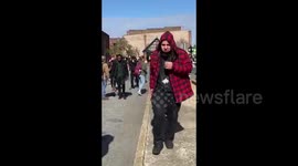 Police use pepper spray to disperse North Carolina march to polls